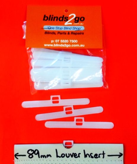 Replacement Vertical Blind Louvre Inserts Blades 89mm